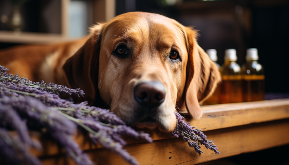 Les bienfaits de l'aromathérapie pour les chiens anxieux