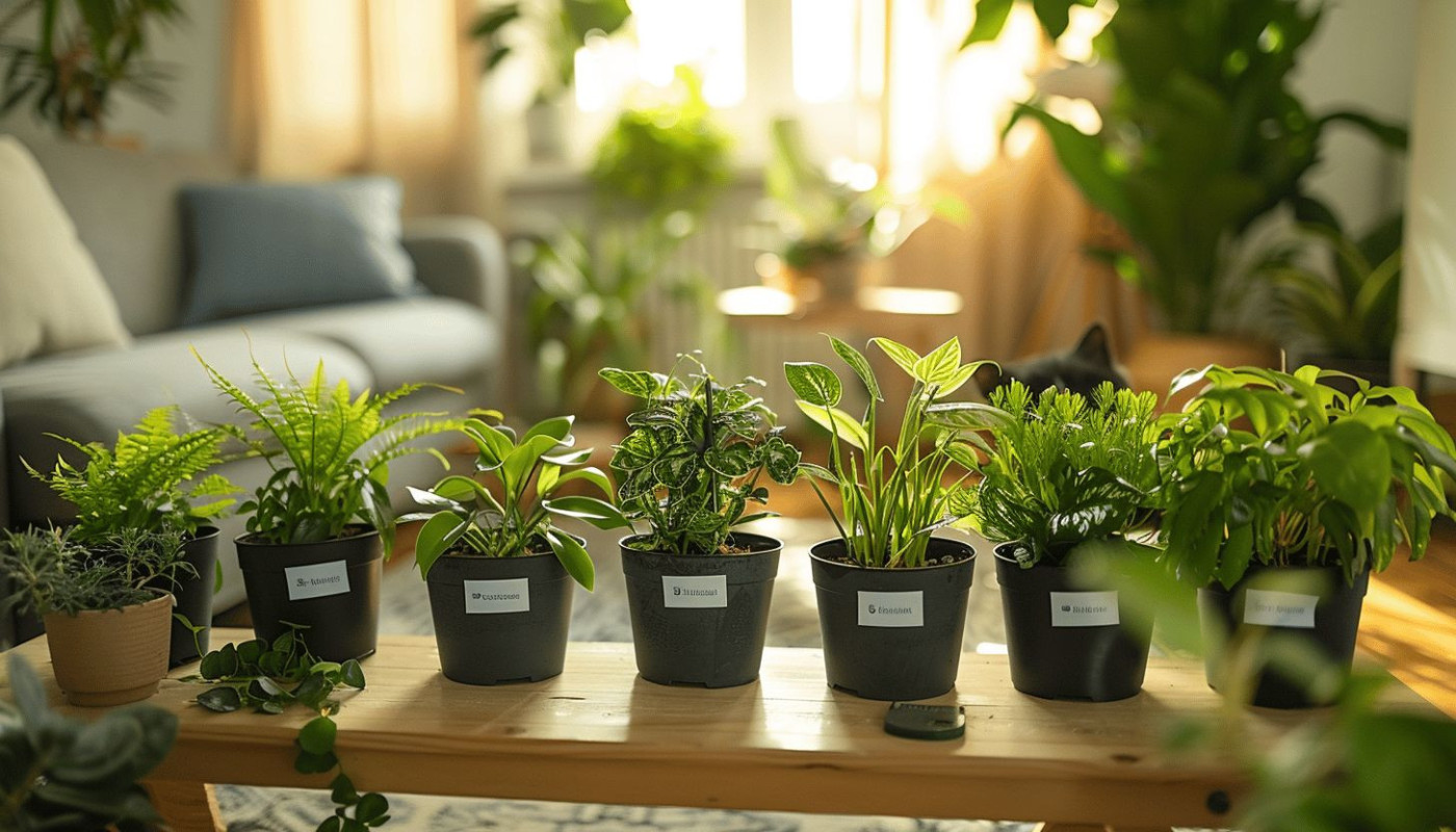 Plantes d'intérieur sans danger pour les chats sélection et conseils de culture